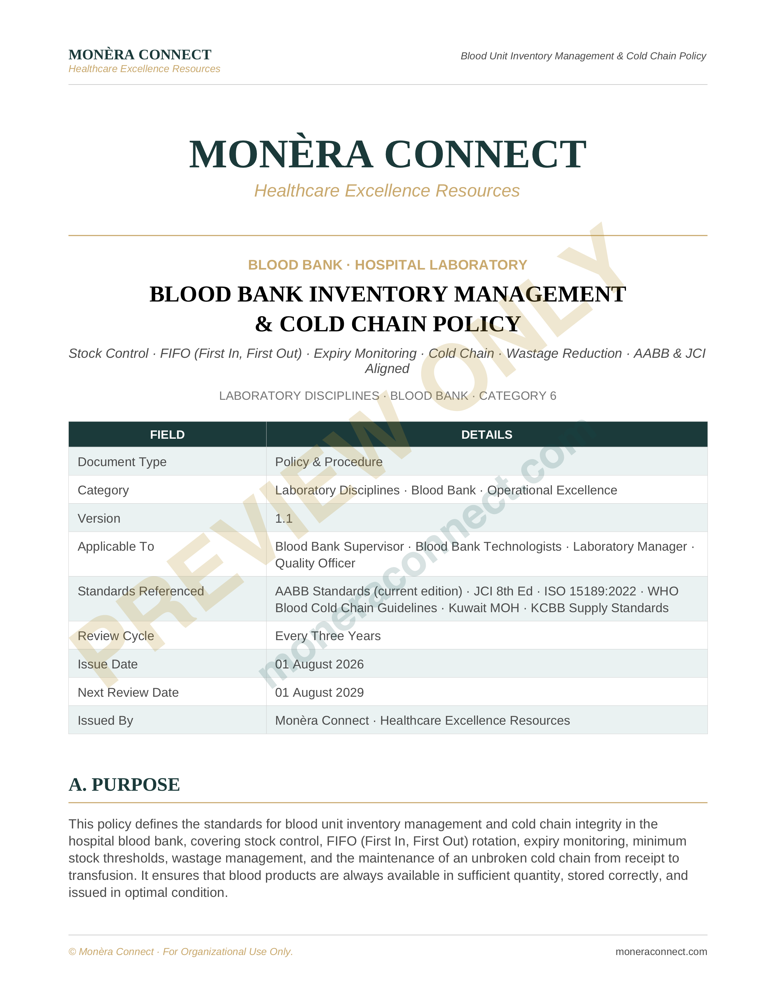 Blood Bank Inventory Management
