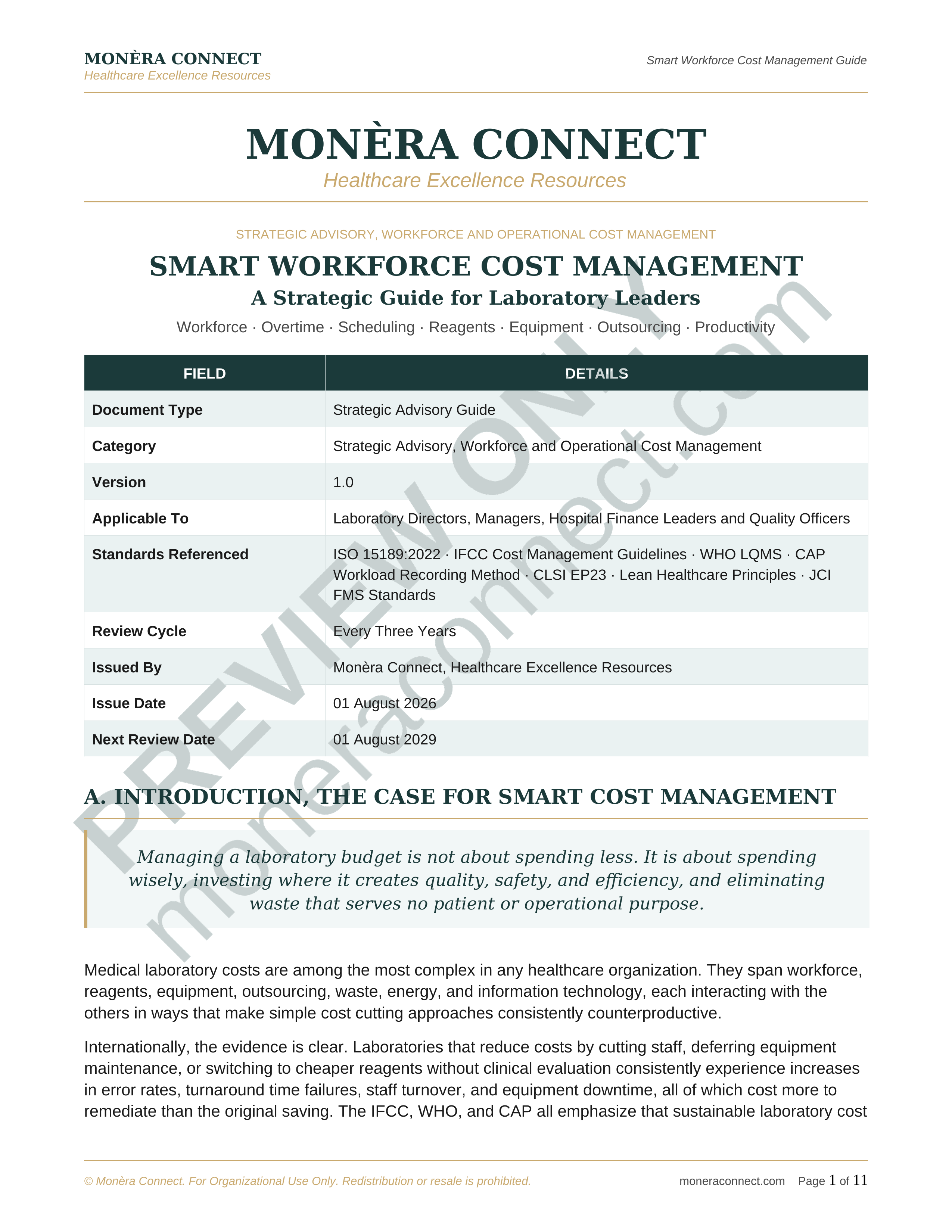Smart Workforce Cost Management
